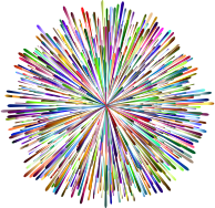 Prismatic Fireworks 4 No Background
