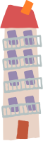 Crooked apartment