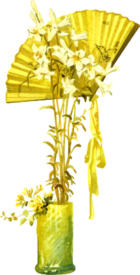 Flowers and fan 2