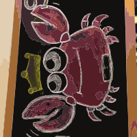 Found king crab