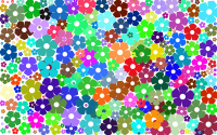 Simple Floral Background No Black