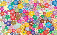 Simple Floral Background 2 No Black