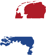 Netherlands Map Flag