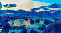 Low Poly Baltic Sea