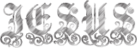 Jesus Typography Lines