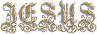Chromatic Jesus Typography Lines No Background