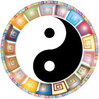 Prismatic Decorative Yin Yang 2
