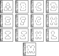ASCII DropCaps 2 A-M