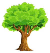 Colorful Natural Tree