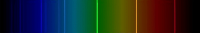Spectral lines