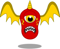 Red Flying Monster