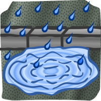 puddle - coloured