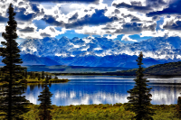 Surreal Denali National Park
