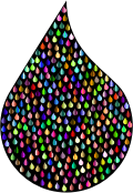 Prismatic Drops Fractal 4