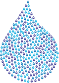 Prismatic Drops Fractal 5 No Background