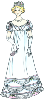 Lady In Fancy Dress