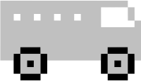 Pixel art van 2