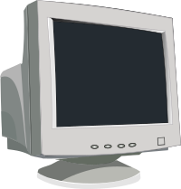 Old CRT Monitor