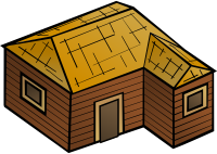 Wooden house