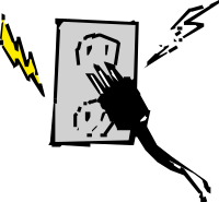 Electrical outlet and plug