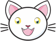 Happy White Cat 2