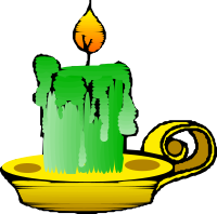 Green candle