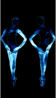 Blue Ballerinas Duet