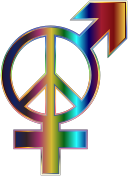 Psychedelic Gender Peace No Background