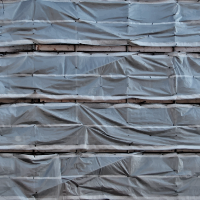 Plastic construction cover