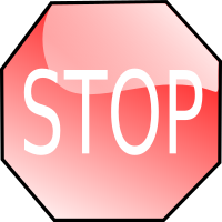 stop sign
