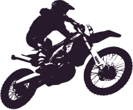 Motorbike Enduro Silhouette