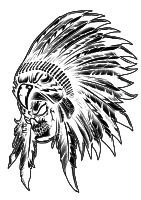 skull, indian, aborigen