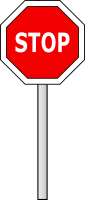 Stop sign