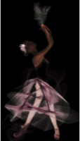 Ballet Night Light Dove Ballerina Suite