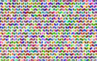 Prismatic Chevrons Pattern 6