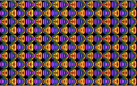 Retro Circles Background 6