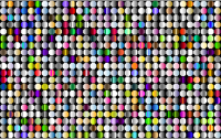 Prismatic Octagonal Background 3 With Black