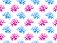 Flower pattern 5 (fuller colours)