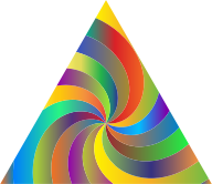 Prismatic Swirly Triangle