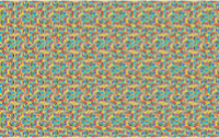 Seamless Psychedelic Triangular Swirls Pattern