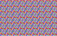 Seamless Groovy Triangular Pattern