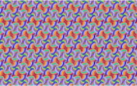 Seamless Groovy Triangular Pattern Variation 2