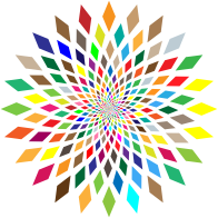 Prismatic Abstract Vortex 31