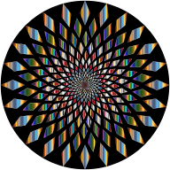 Prismatic Abstract Vortex 31 4