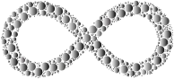 Prismatic Infinity Symbol Circles 4