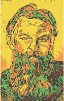 Bearded Man Yellow