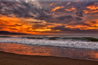 Surreal Sunset Beach