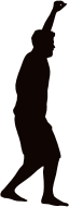 Tightrope Walker Silhouette