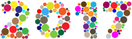 Prismatic 2017 Circles Typography