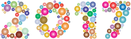 Prismatic 2017 Circles Typography 2